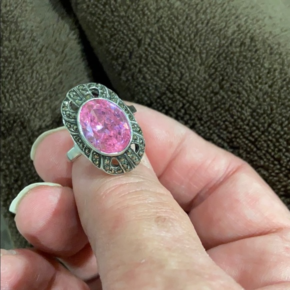 VINTAGE STERLING SILVER 925 STAMPED RING - Picture 1 of 7